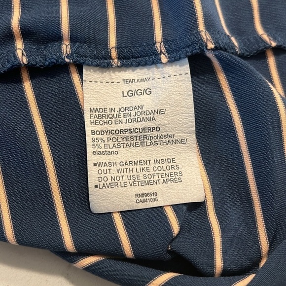 Men's UA Playoff Polo Core Stripe size L - Picture 8 of 9